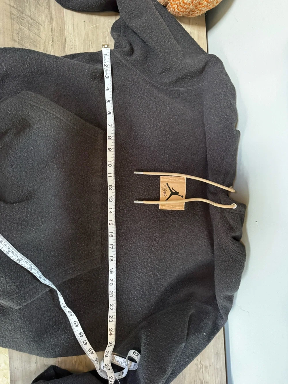 Jordan Heritage Black Pullover Hoodie with Multicolor Back Graphic